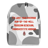 Russian Bisexual Transvestite Hooker Minimalist Backpack